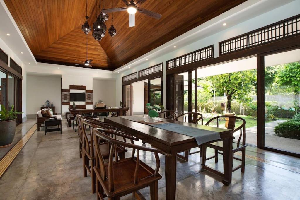 Traditional Elegance, Baan Suan Villa Ban Bang La Exterior foto